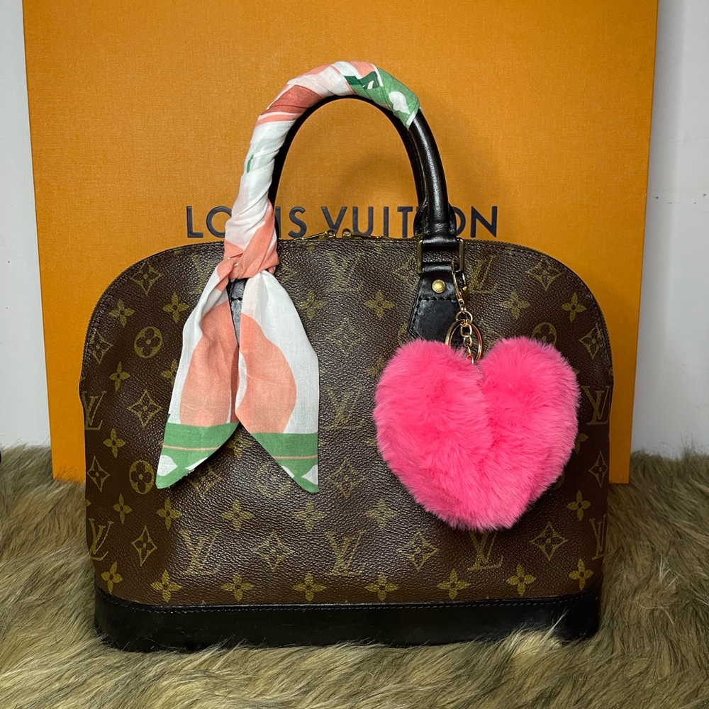 Louis Vuitton Alma pm Brown Monogram Bag with Camouflage Details